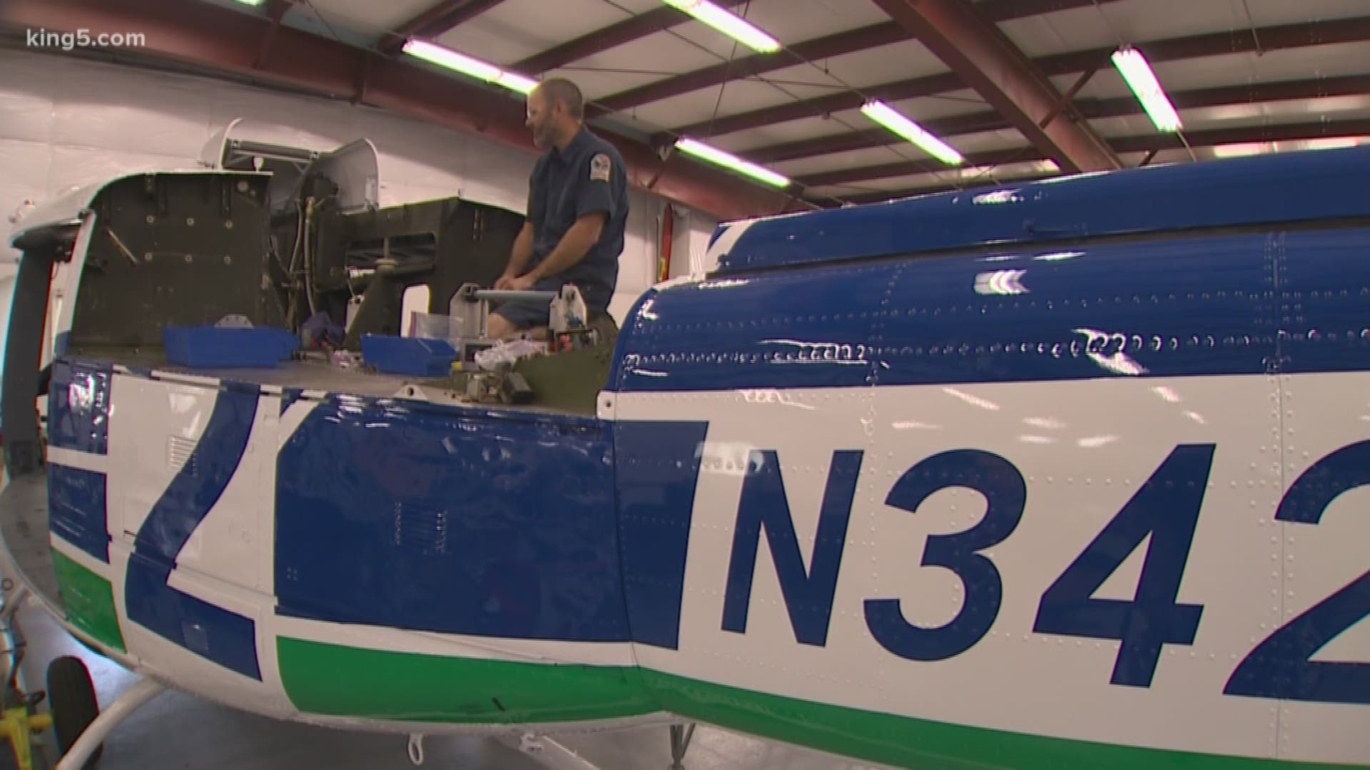 The Department of Natural Resources is using $1.1 million from the state's budget to bring the Huey helicopter back to life. The helicopter was first built in 1970.