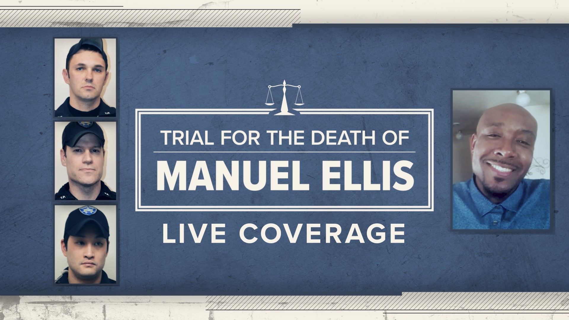 Manuel Ellis, 33, died in police custody in March 2020. The trial of the officers charged in his death is expected to get underway Tuesday, Oct. 3.