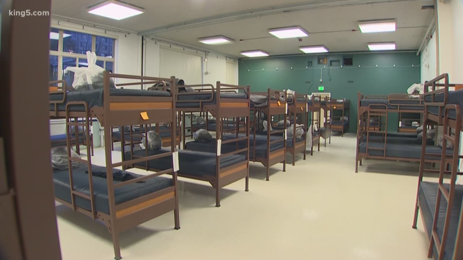 The shelter, which used to just be overnight, will be open 24/7. It will hold 85 adults.