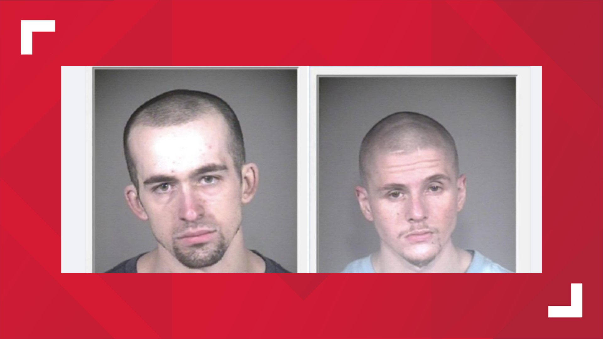 KSCO is searching for 29-year-old Caleb Sloan and 26-year-old Aksel Strom. Both suspects are considered to be armed and dangerous.