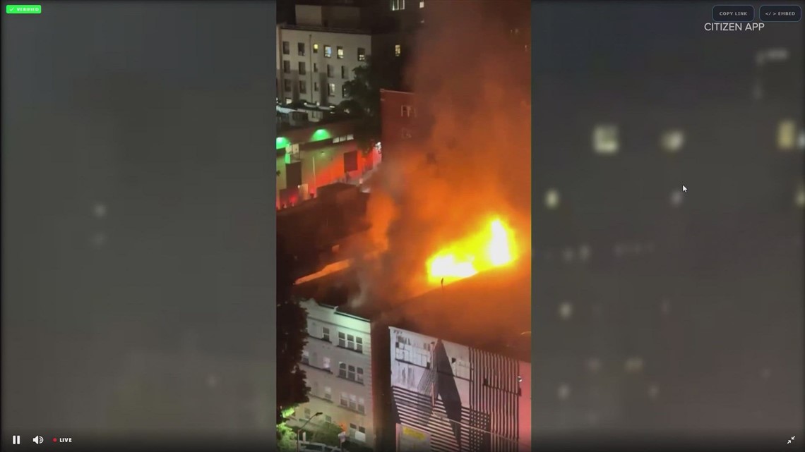 One person rescued from fire in vacant building in Seattle's First Hill neighborhood - Vimarsana News