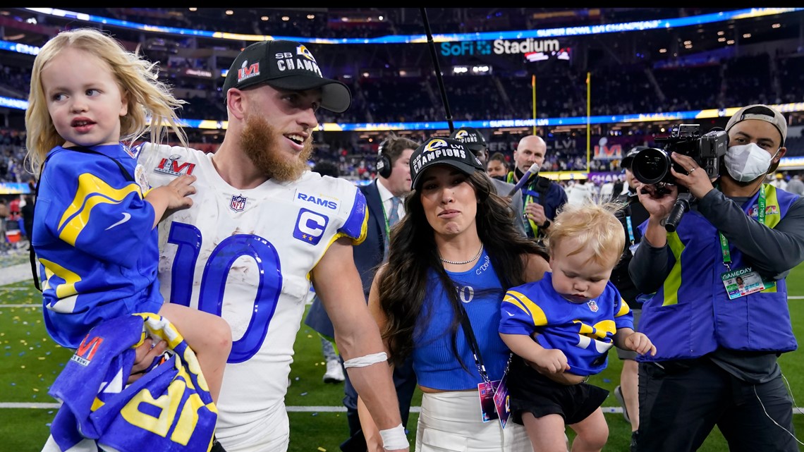 Rams' Van Jefferson wins Super Bowl 56, welcomes a son