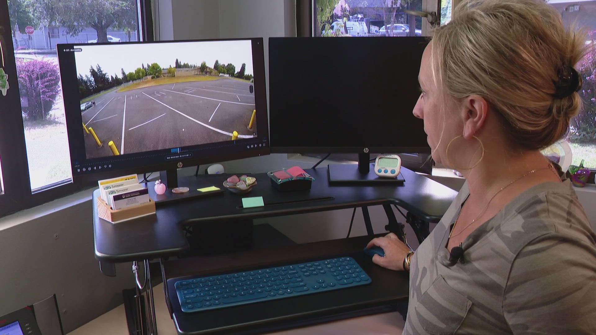 Schools in Washington must implement a safety plan, whether that's cameras or panic buttons.