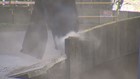 Raw: Crews demolish Seattle viaduct’s Columbia ramp
