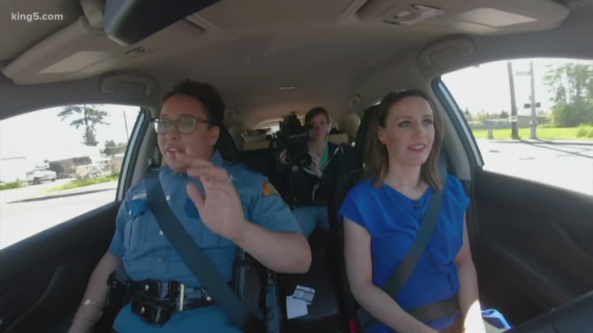 With a long holiday weekend coming up and summer right around the corner, chances are you have a road trip or two planned. But what are the best ways to get ready for one? Trooper Johnna Batiste with the Washington State Patrol allowed photojournalist Emily Landeen and Kaci Aitchison to take her on a mini road trip to share her tips.