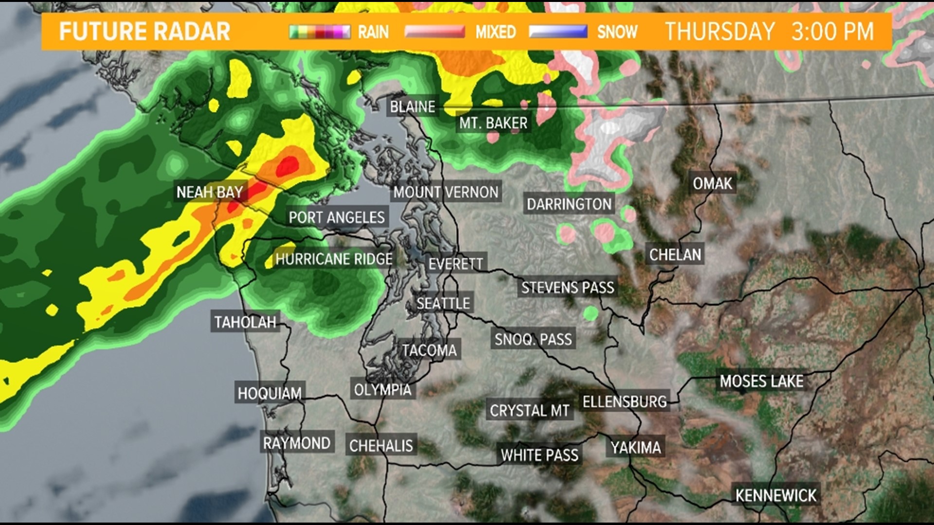Atmospheric river set to deliver heavy rain in Pacific Northwest ...