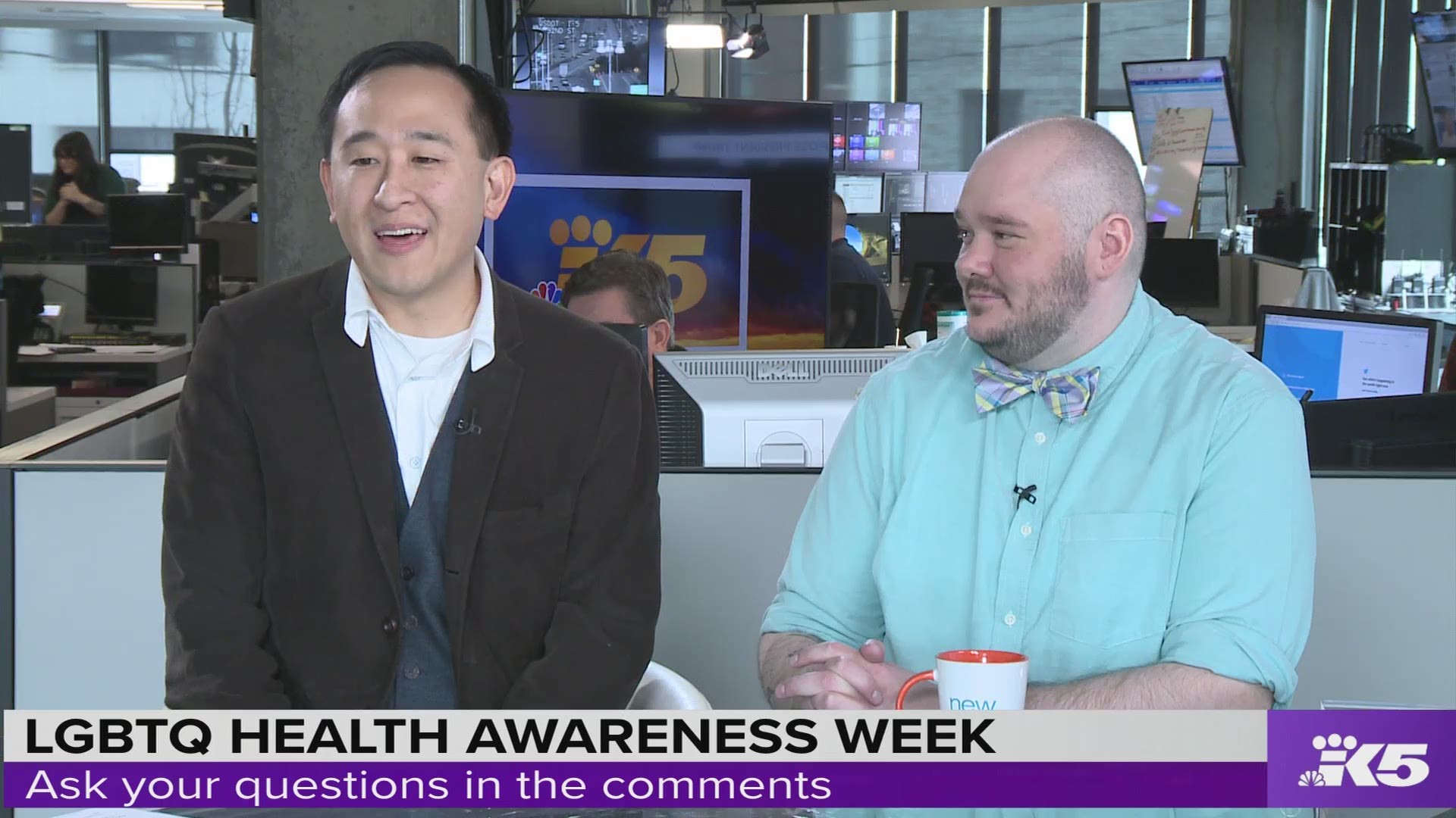 It's LGBT Health Awareness Week and Margaret Larson was LIVE with Dr. Kevin Wang and Connor Wesley, RN from Swedish Medical Center talking about LGBT health-care and recommendations for the medical community.