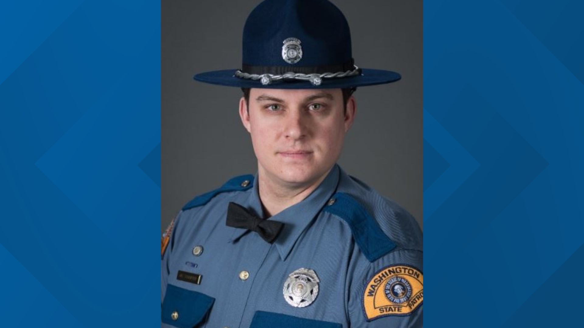 Trooper Justin Schaffer, 28, was deploying spike strips along I-5 when he was struck by the suspect’s vehicle, according to WSP Chief John Batiste.