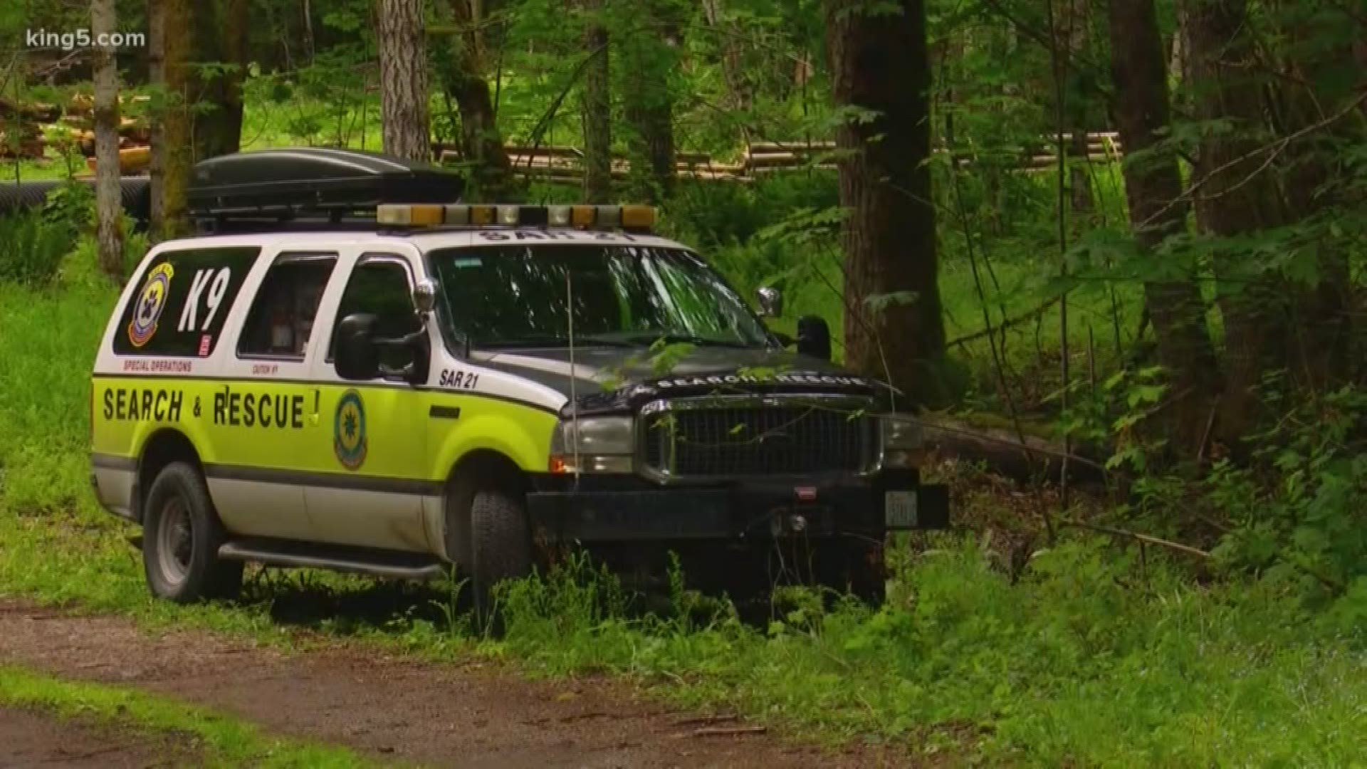 A 7-year-old girl is safe after she went missing from a campground in Newhalem, Washington, according to the Whatcom County Sheriff's Office. KING 5's Kalie Greenberg reports.