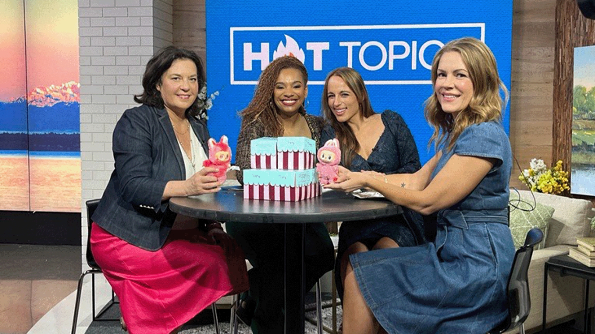 Kelly talks trending headlines with Trophy Cupcakes Founder Jennifer Shea, Marketing Director K.D. Hall and producer Suzie Wiley. #newdaynw