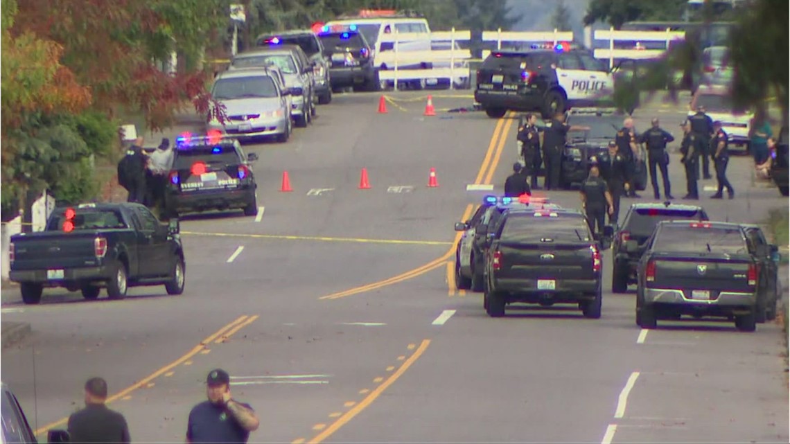 Suspect in custody after deadly shooting in Everett