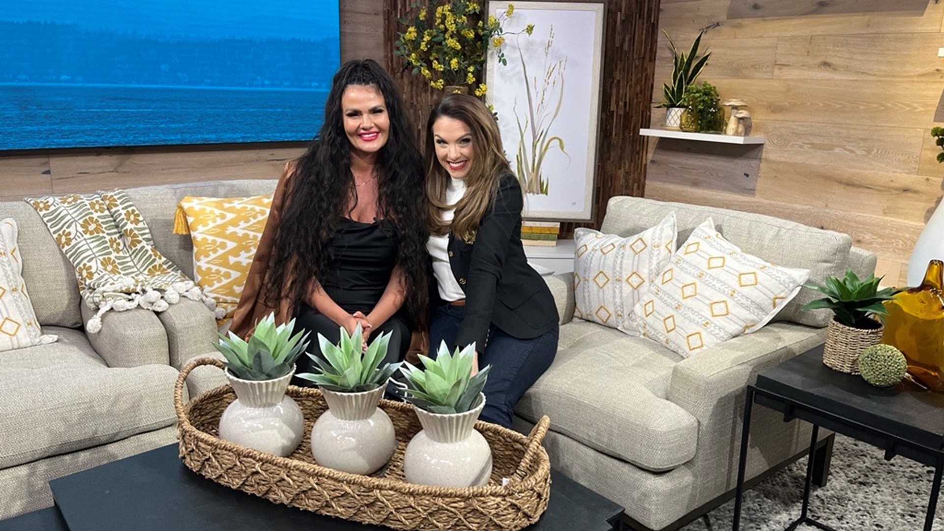 Angelina Murphy from Angelina's Hair Studio explains why clip-in extensions are helpful and announces the launch of her new clip-in extension line, Sheba. #newdaynw