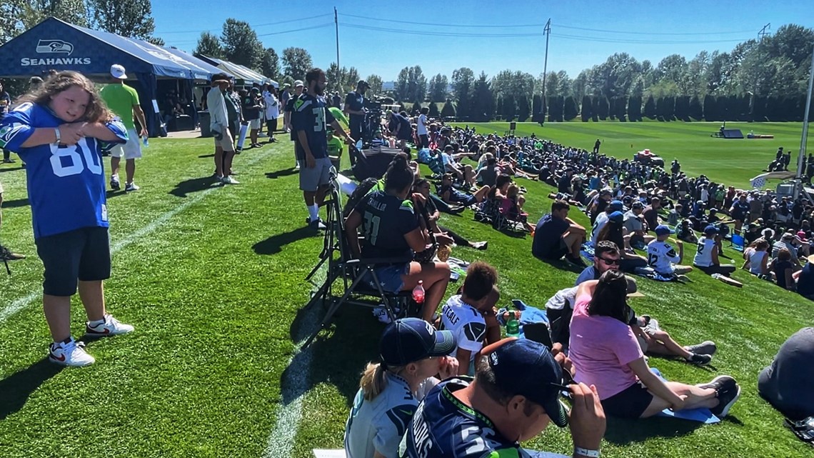 Seahawks 2023 training camp under way at VMAC in Renton