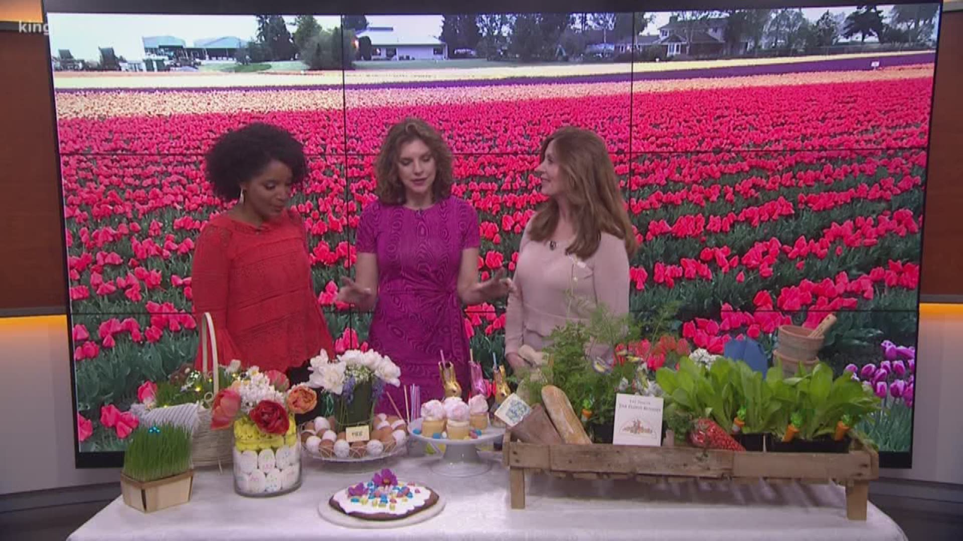 Lifestyle expert Monica Hart helps us bring some of those spring flowers inside.