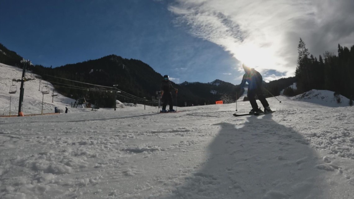 Skiers flock to opening day on Snoqualmie Pass