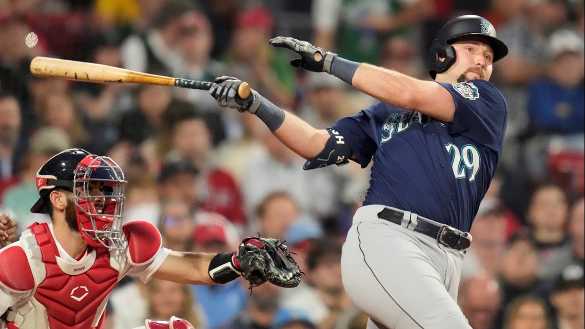 Seattle Mariners' Cal Raleigh Makes Baseball History at Fenway Park -  Fastball