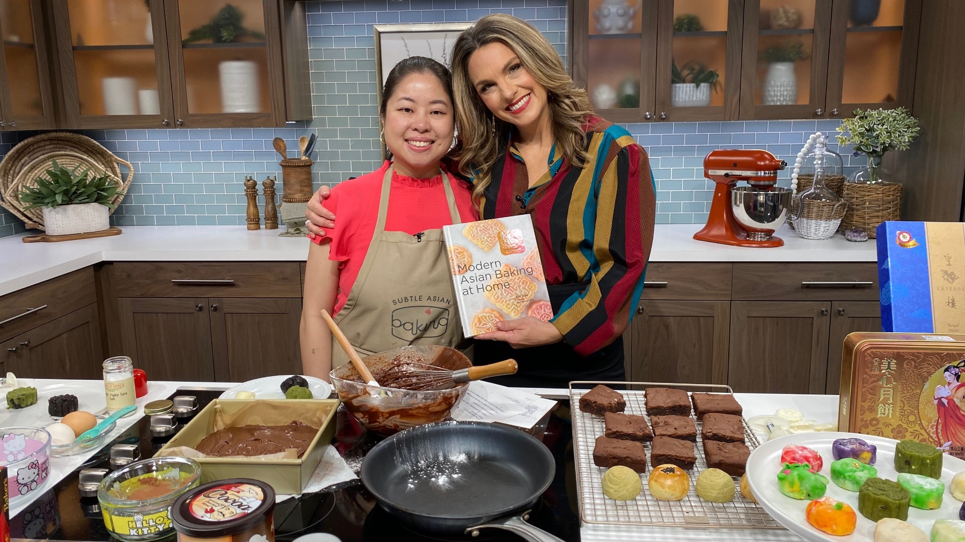 The recipe comes from the new cookbook by Kat Lieu "Modern Asian Baking at Home." #newdaynw
