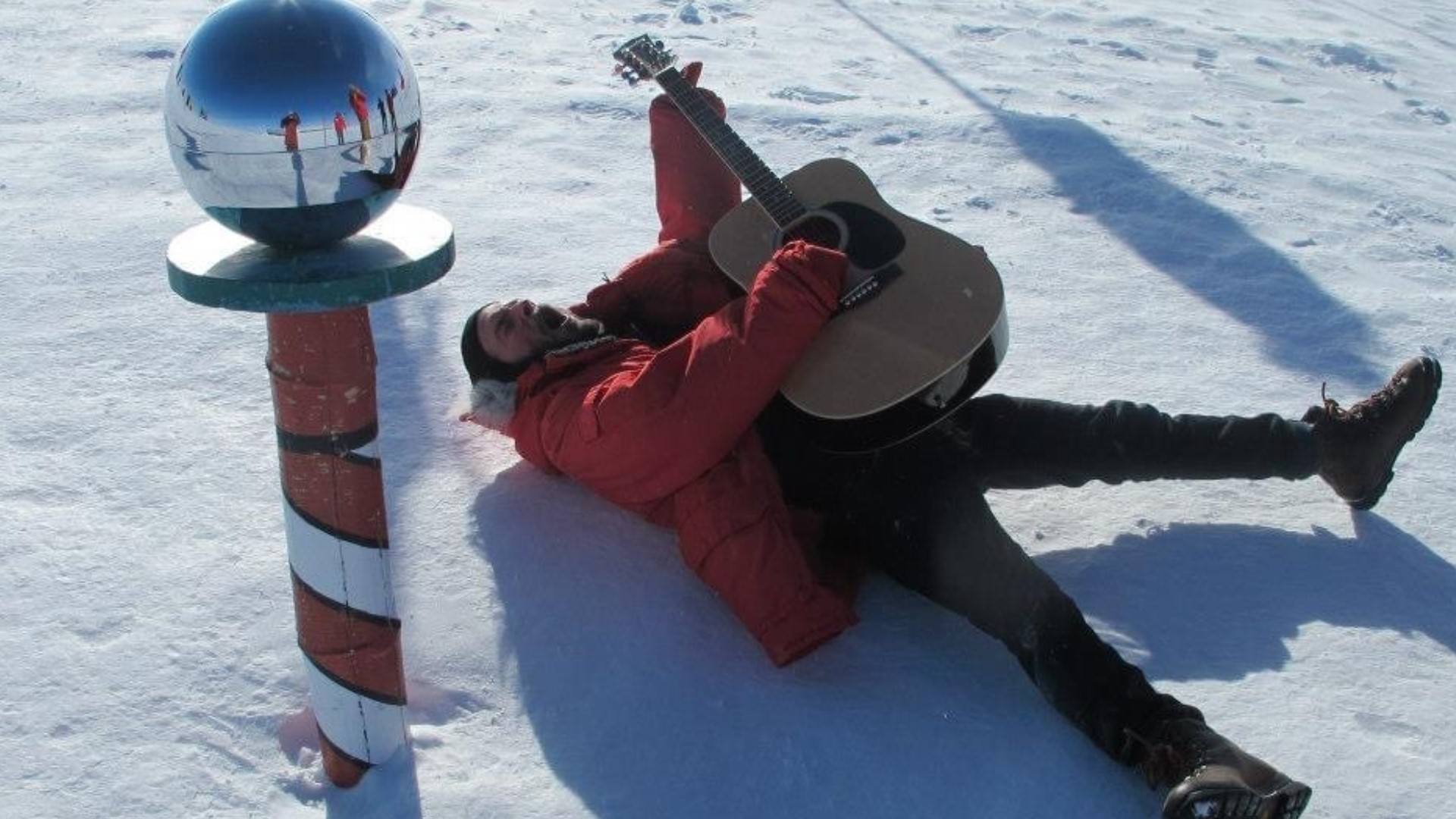 Pine Hearts singer/songwriter Joey Capoccia spends a third of every year working at the South Pole. #k5evening