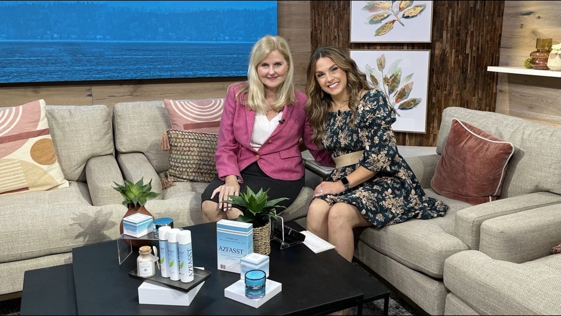 Dr. Anne Riordan explains how her skincare line works to minimize fine lines and dark sports. Sponsored by Azfasst.