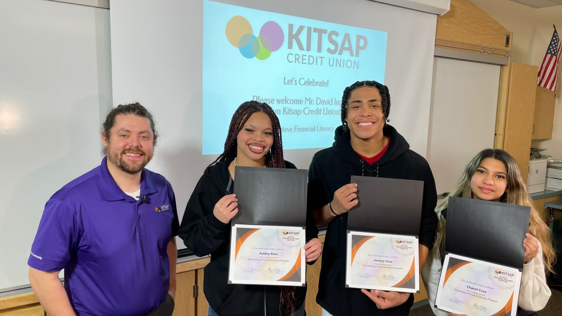 Taxes, credit, budgets are subjects these grads-to-be want to learn more about. Story sponsored by Kitsap Credit Union.