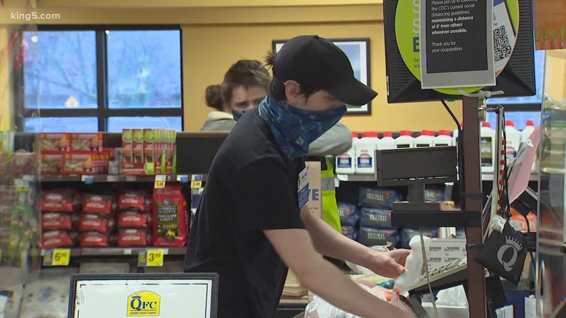 Washington grocery workers want 'hazard pay' back as COVID-19 cases keep rising - Vimarsana News
