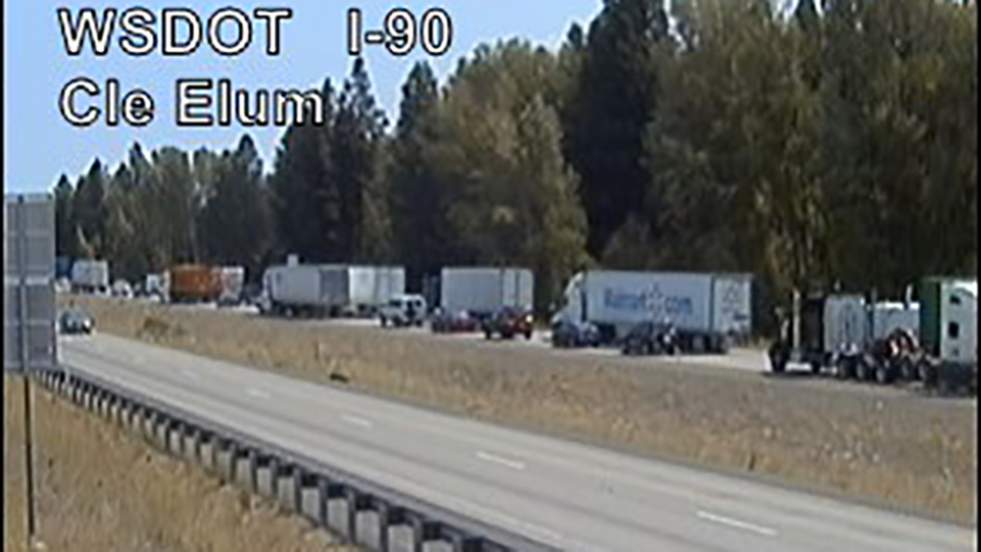 EB I 90 Open After Semi truck Fire Near Cle Elum King5 i-90-open-after-several-collisions-blocked-the-road-near-the-summit