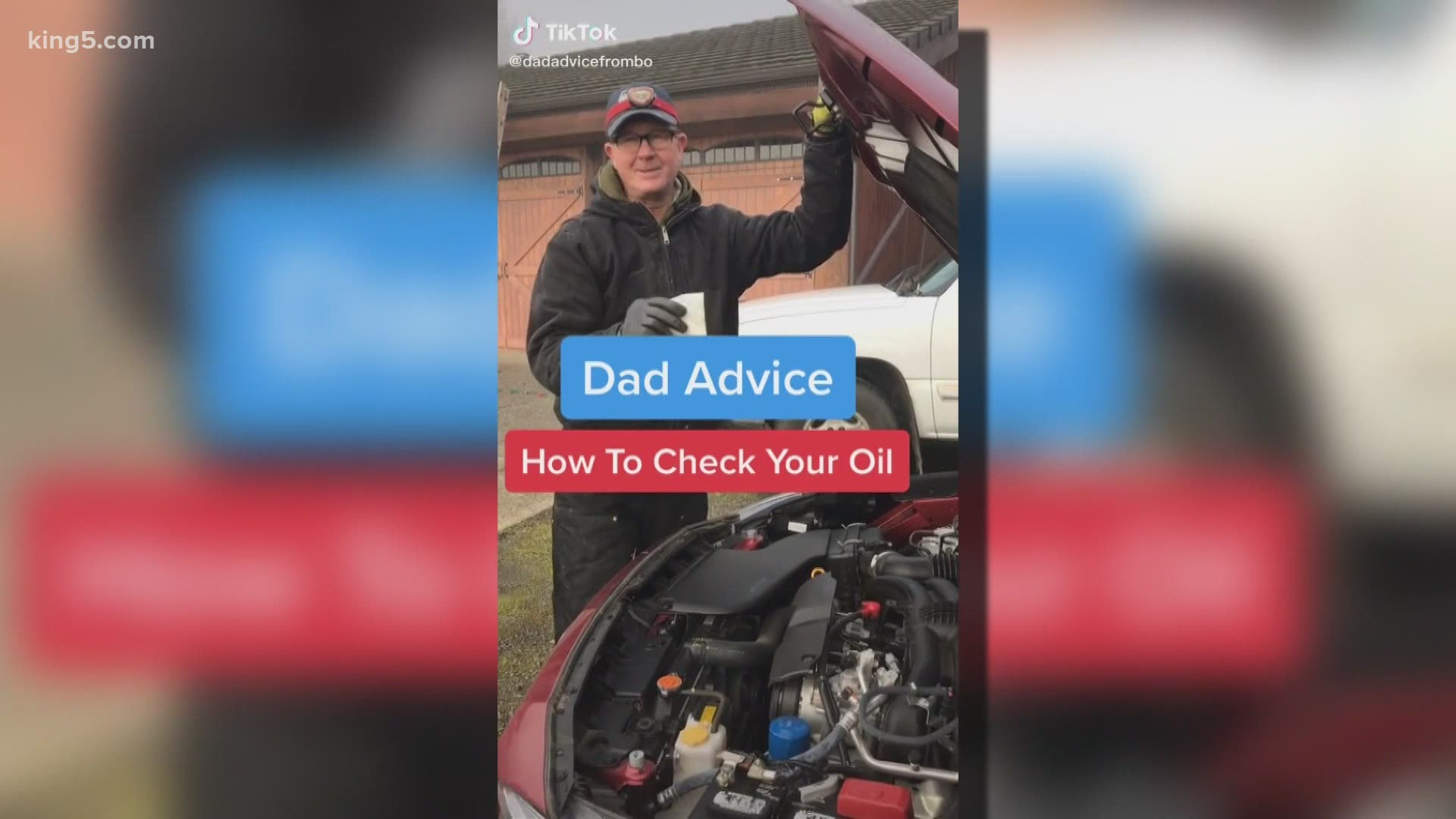 A Leavenworth father/daughter duo's "dad advice" TikTok channel is providing useful info. It has also lead to generous donations from viewers.