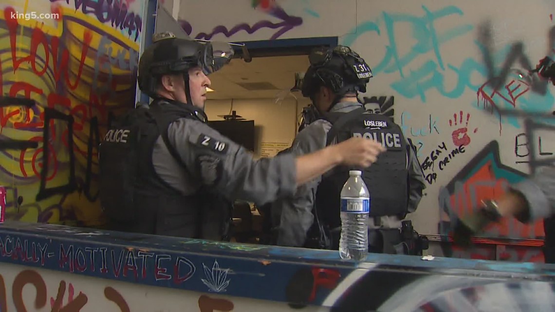 Inside Look At Seattles East Precinct After Police Clear Out Chop Zone 6853