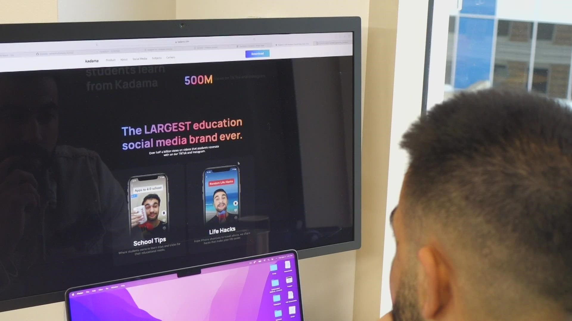 Founders of Kadama, the education app, were showed up on Forbes' "30 under 30" list for education.