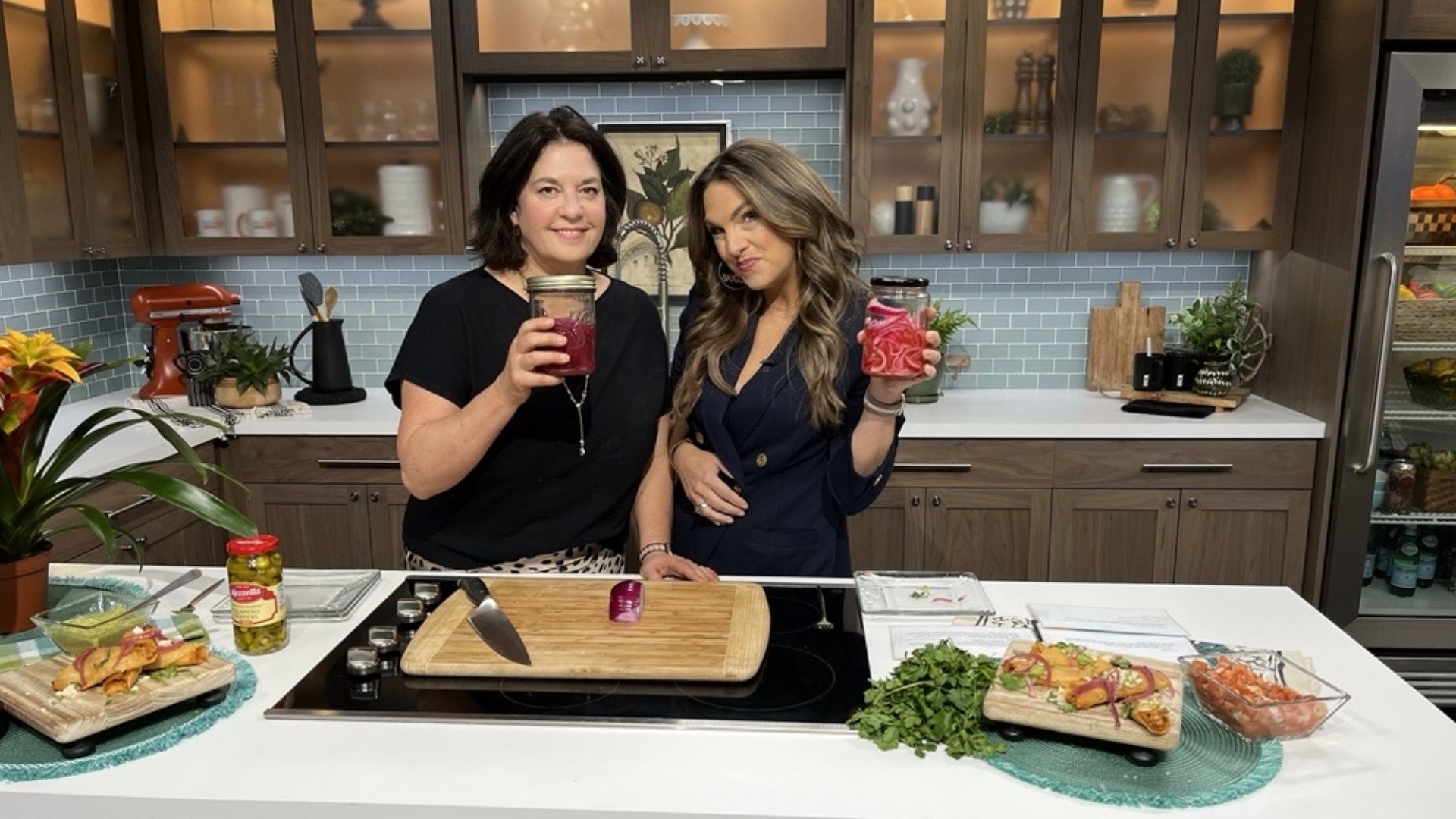 Producer Suzie Wiley teaches Amity how to easily pickle red onions that'll keep for weeks.