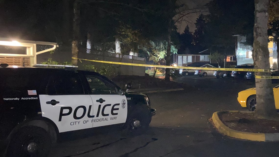 Man dies after police shooting at Federal Way apartment complex | king5.com