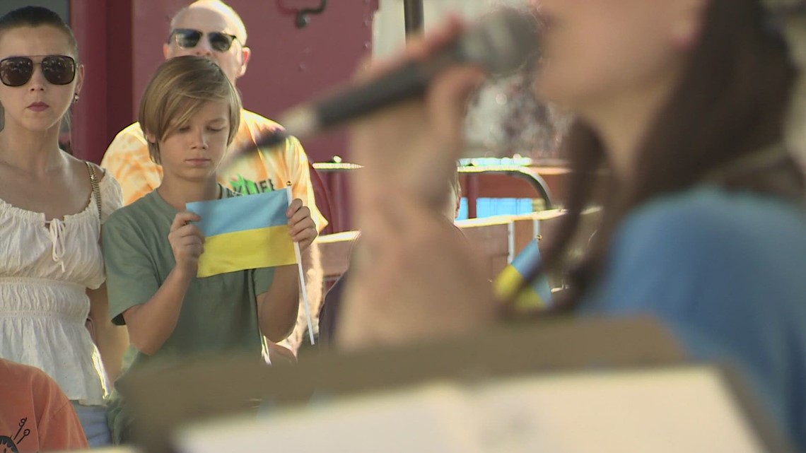 'It takes a heavy toll': Ukrainian summer festival held to help those