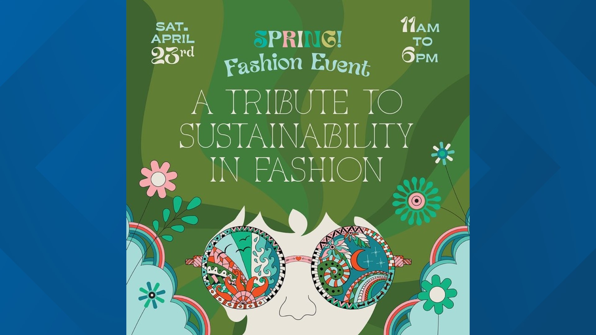The 2022 spring fashion event at U Village is "A Tribute to Sustainability." The event runs from 11 a.m. to 4 p.m. on Saturday, April 23.