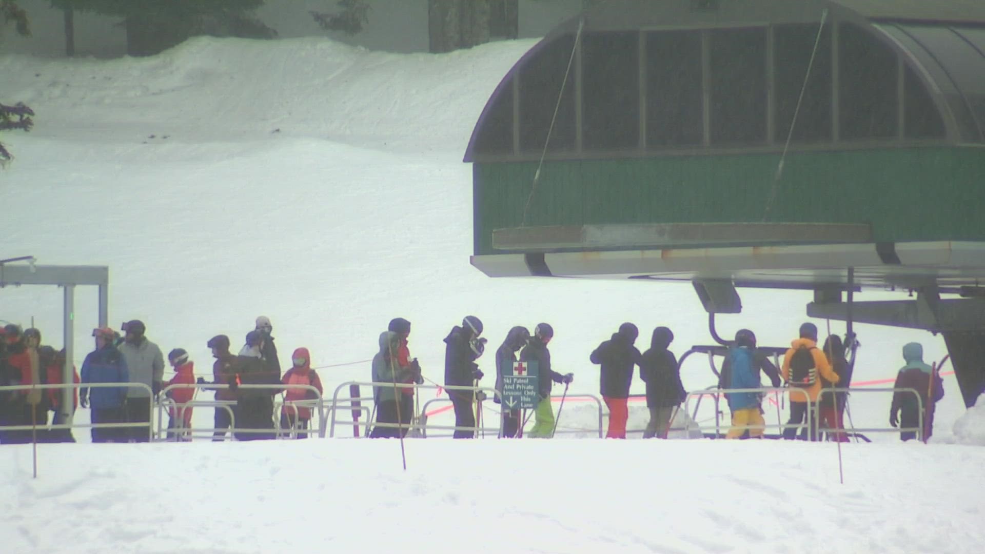 Skiers could have a nice week ahead as fresh snow is expected in the passes