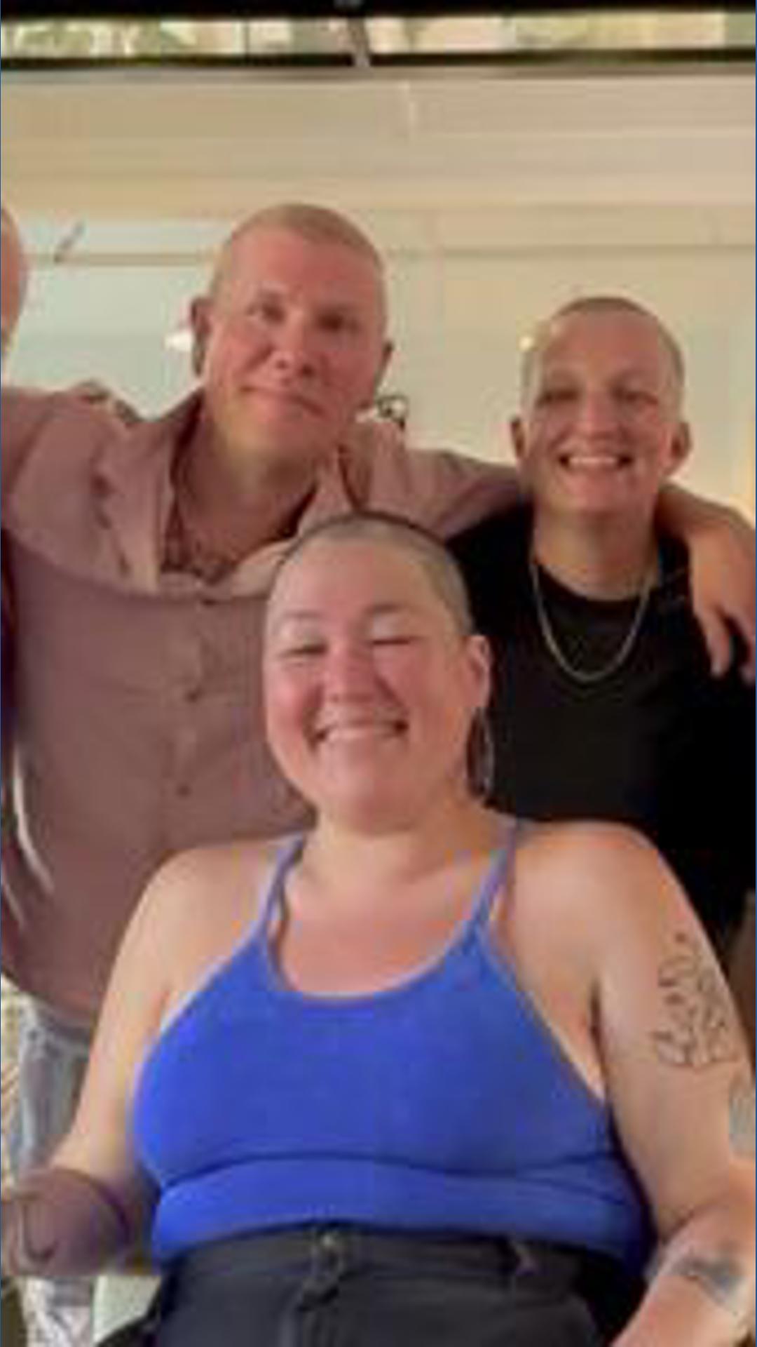 Ruby Wade Seattle Friends shave heads in solidarity with Seattle woman amid cancer battle ...