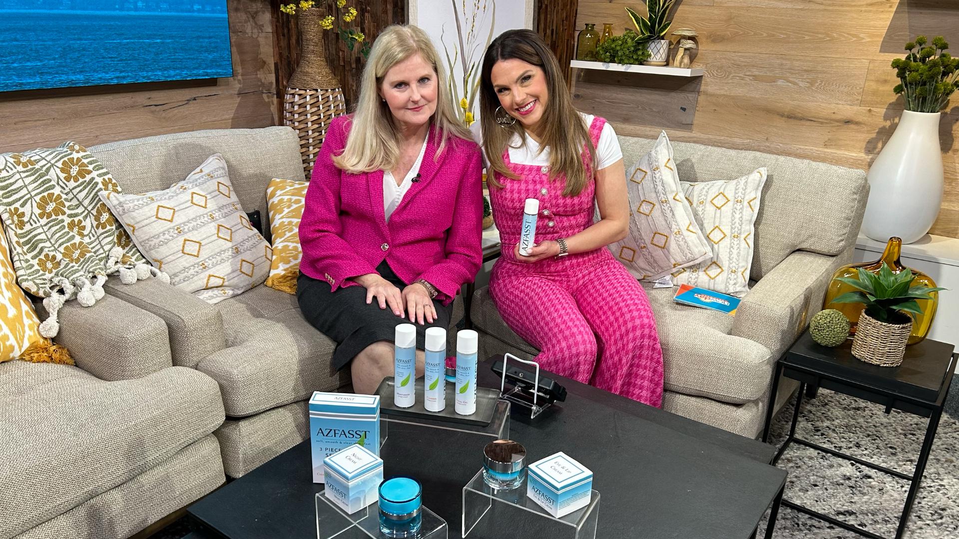 Dr. Anne Riordan's boutique skin care line harnesses the power of green tea botanicals to soften lines and wrinkles. Sponsored by Azfasst.