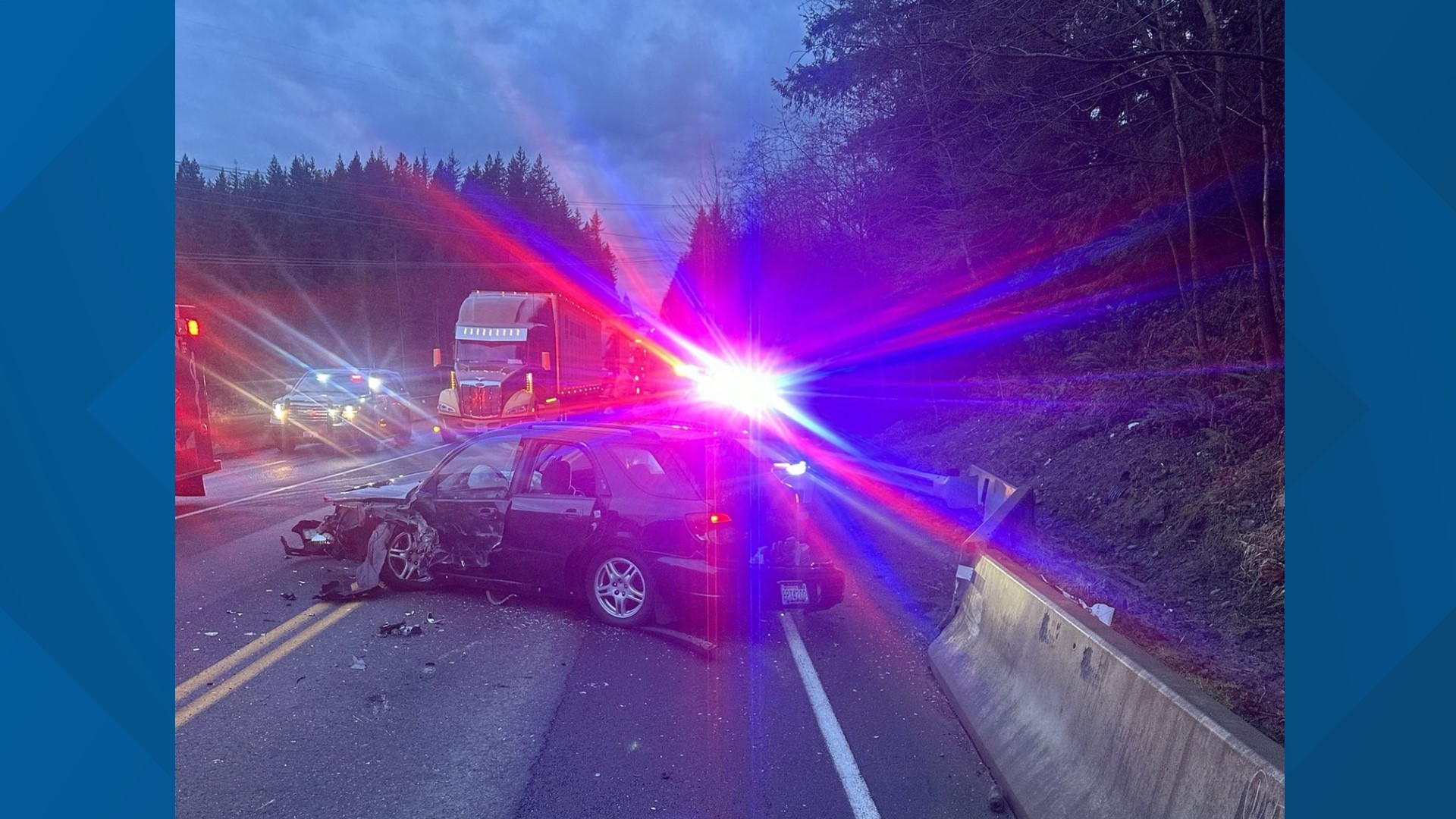 Suspected DUI Crash On SR 18 Near Issaquah Investigated | King5.com