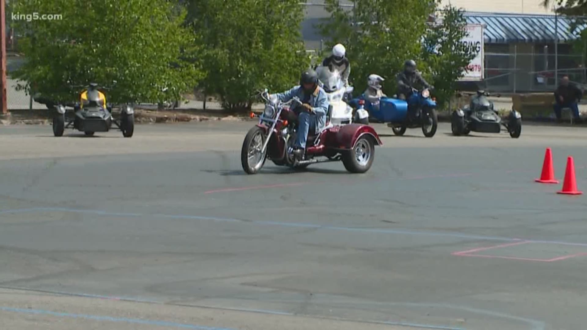 Washington State Patrol urged caution on the roads after 5 riders died in crashes over the weekend.