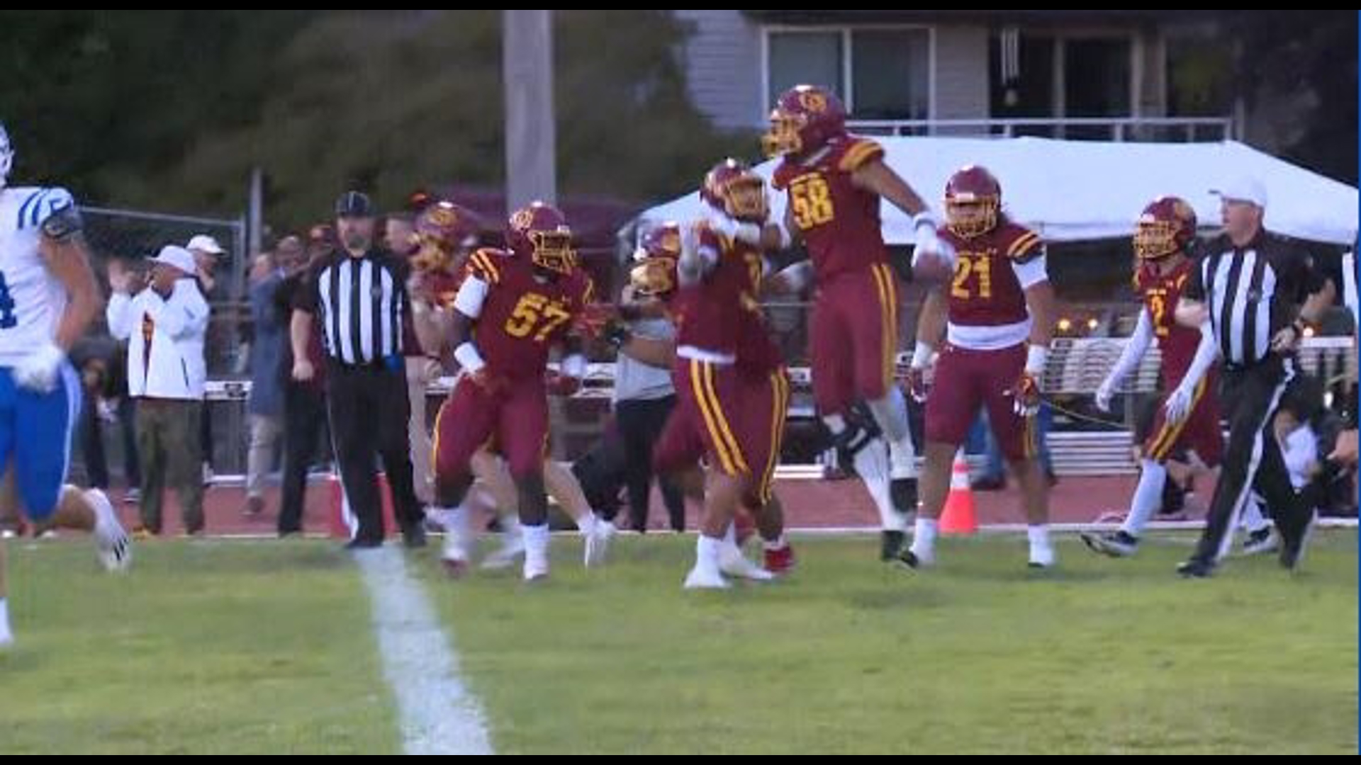 Highlights of O'Dea's 49-6 win over O'Dea.