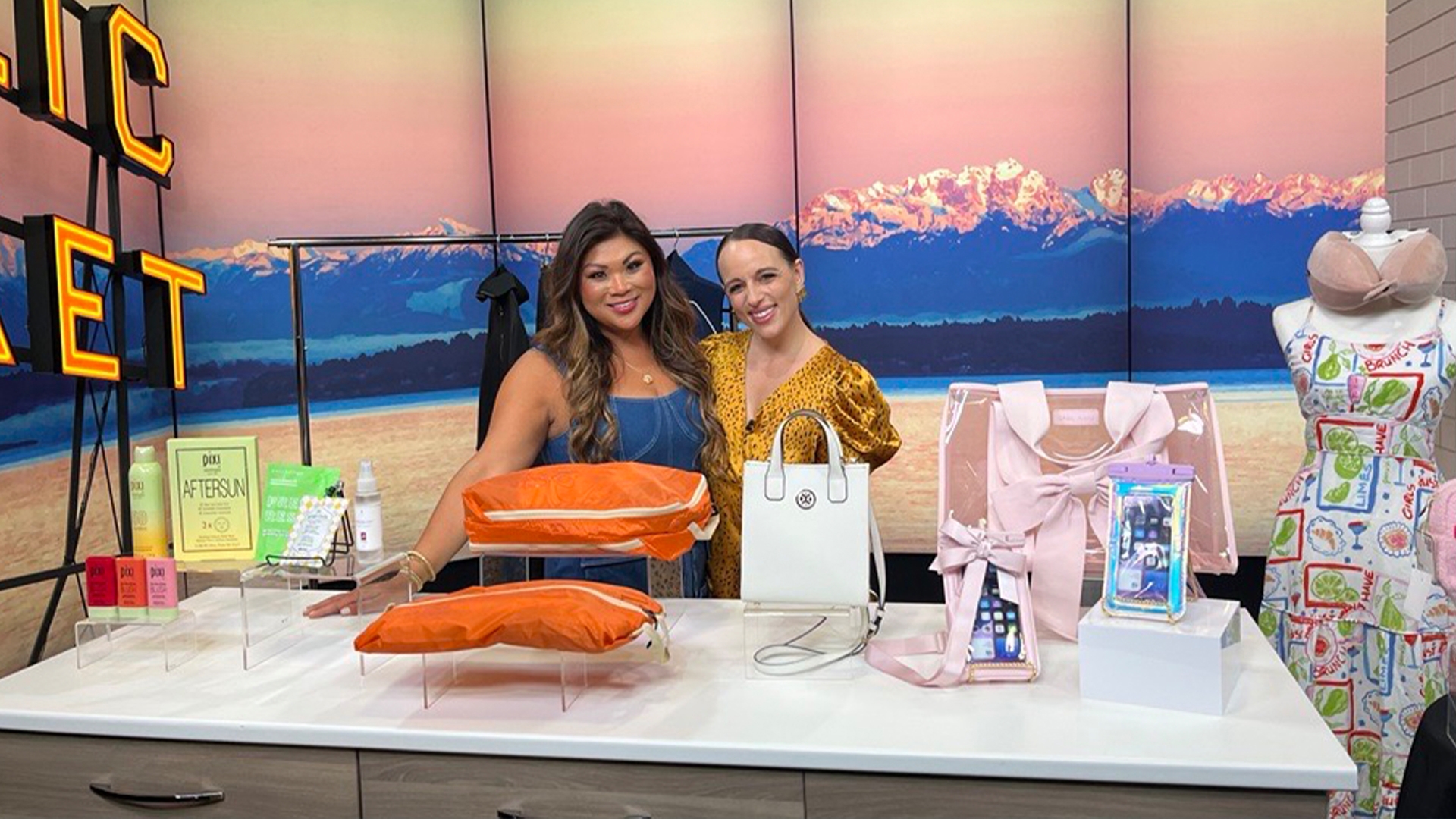 The perfect tote and beauty on the go, Jennifer Chan shares her travel must-haves. #newdaynw