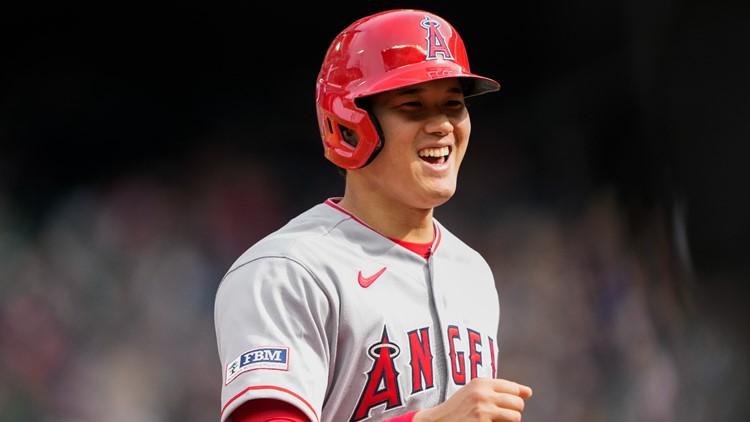 Ohtani drives in a run, pitches Angels past Mariners 4-3