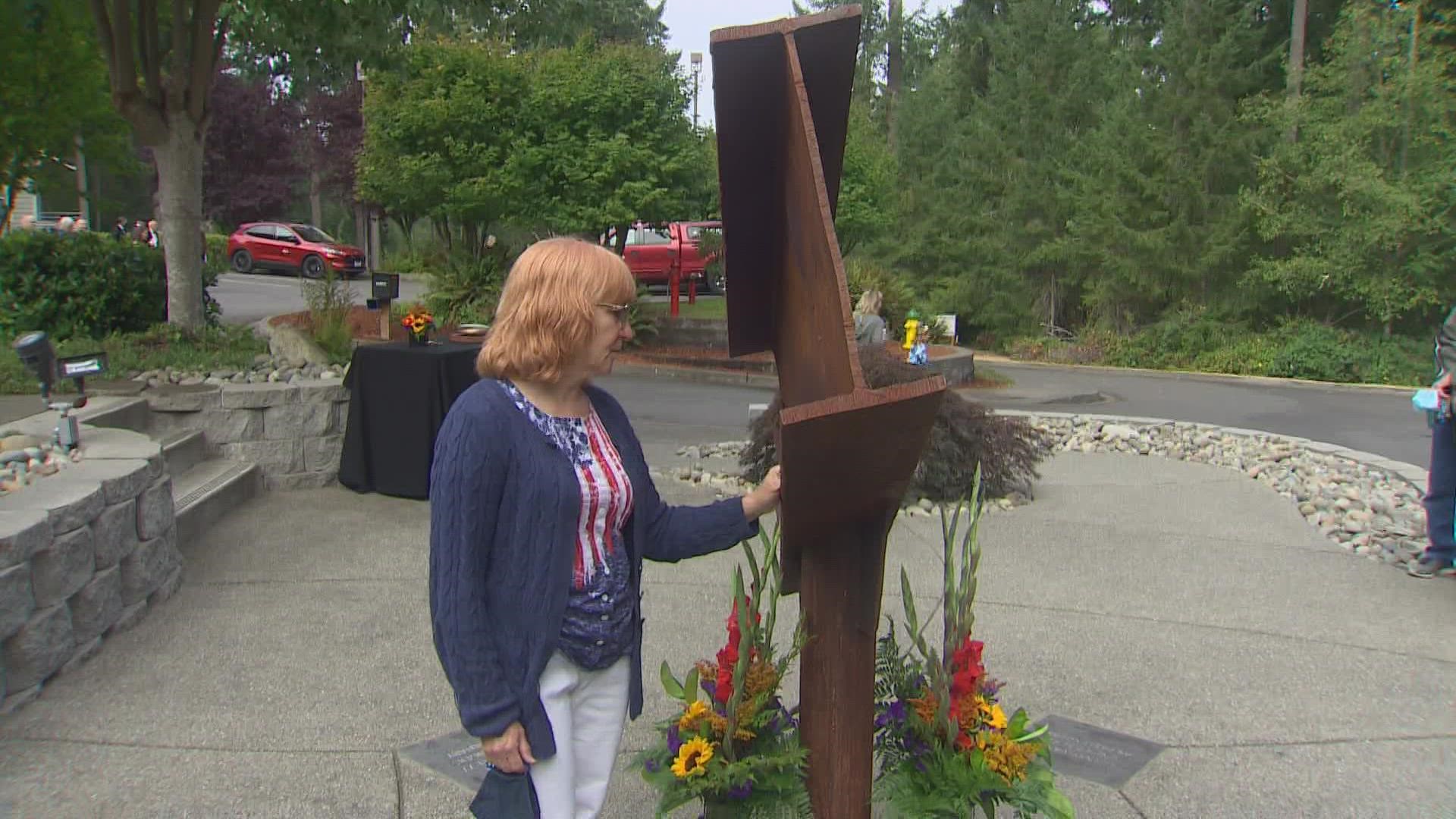 The Gig Harbor Fire Department honored the lives lost in the 9/11 attack with a public ceremony.