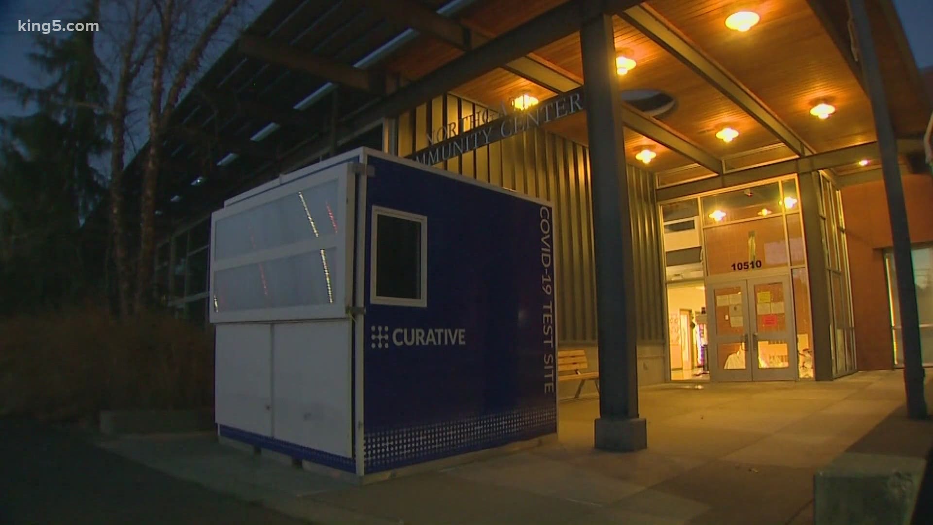 A pilot program in Seattle implements two walk-up kiosks in Northgate and the Central District where people can get tested for COVID-19 using an oral swab.