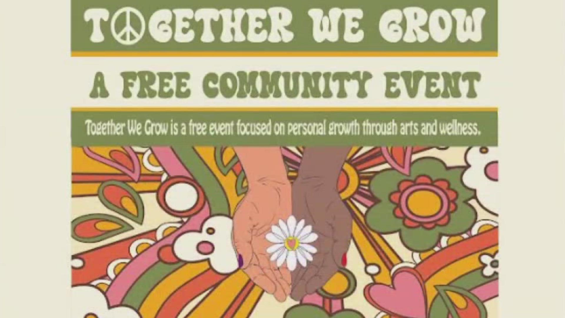 "Together We Grow" is a free community event that's happening on Nov. 9 on the Evergreen State College Tacoma Campus.