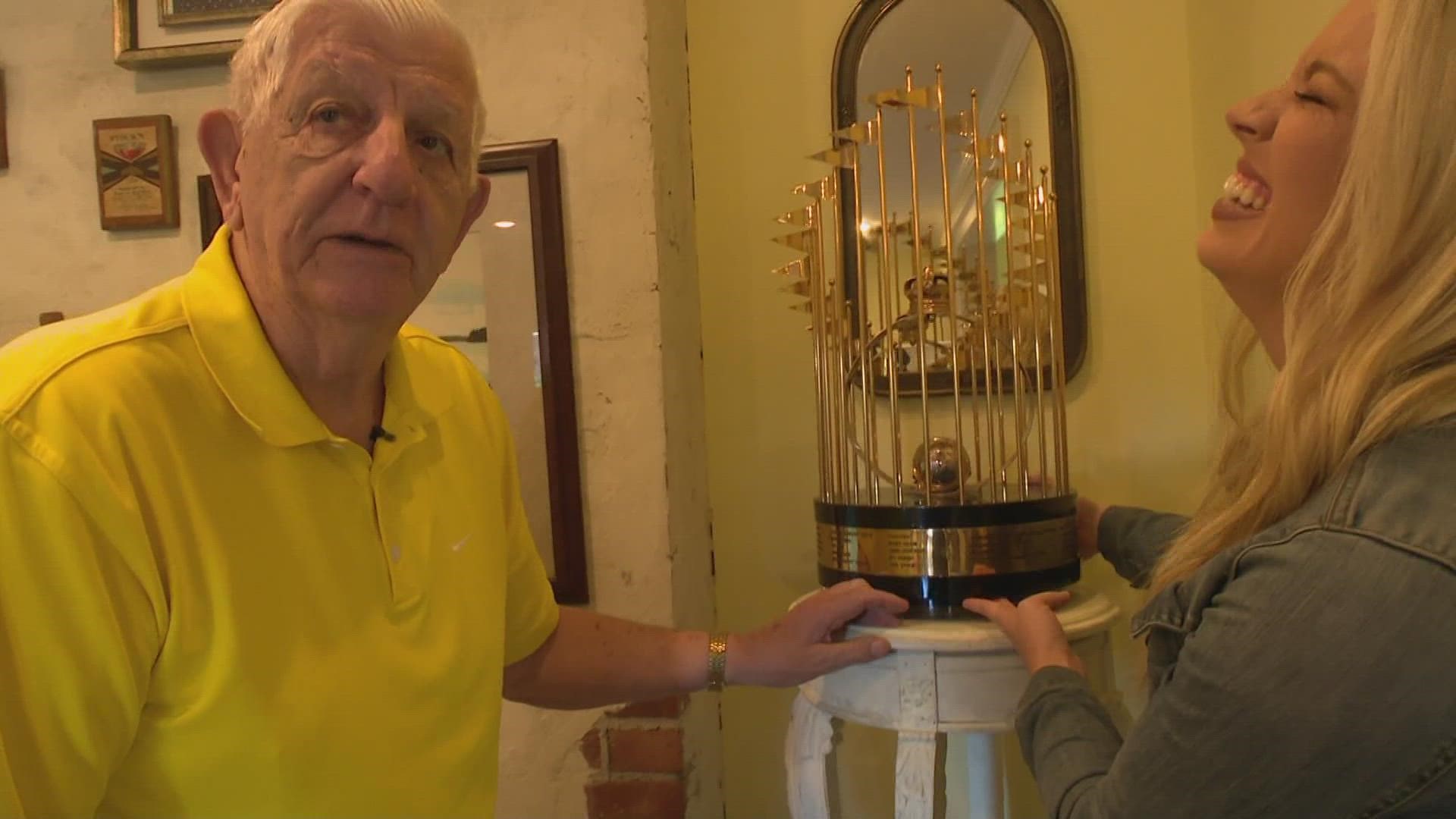 88-year-old Wes Stock has seen quite a bit over his life around the game of baseball.