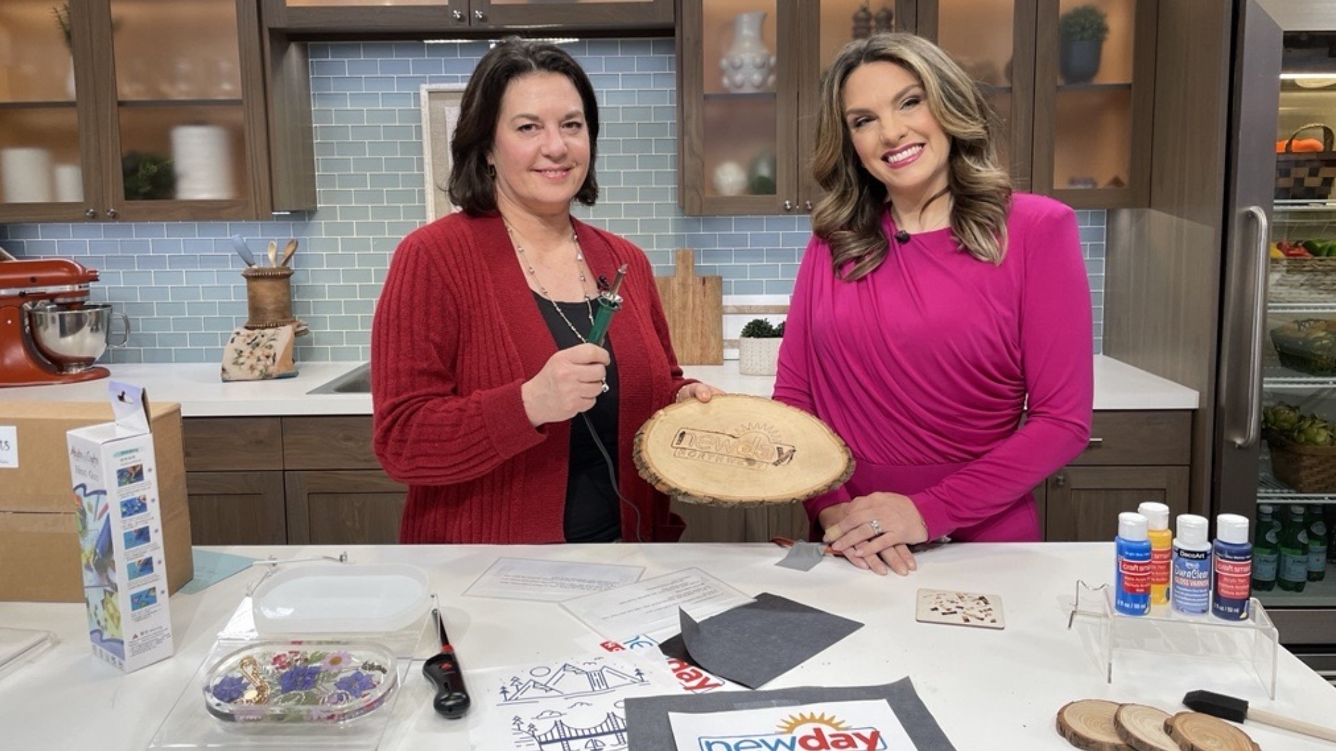 Adults & Crafts curate kits with everything you need for a fun date night or just a quiet night in. Learn more at their website adultsandcrafts.com. #newdaynw