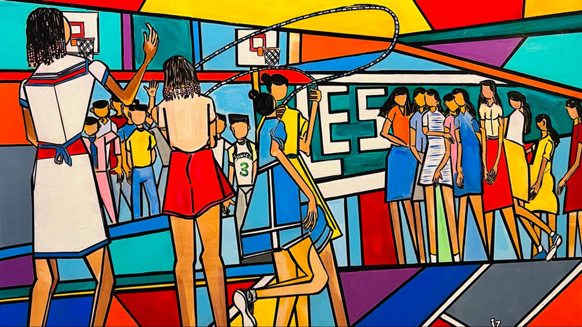 Puyallup artist Rodney King paints Black history in vivid colors