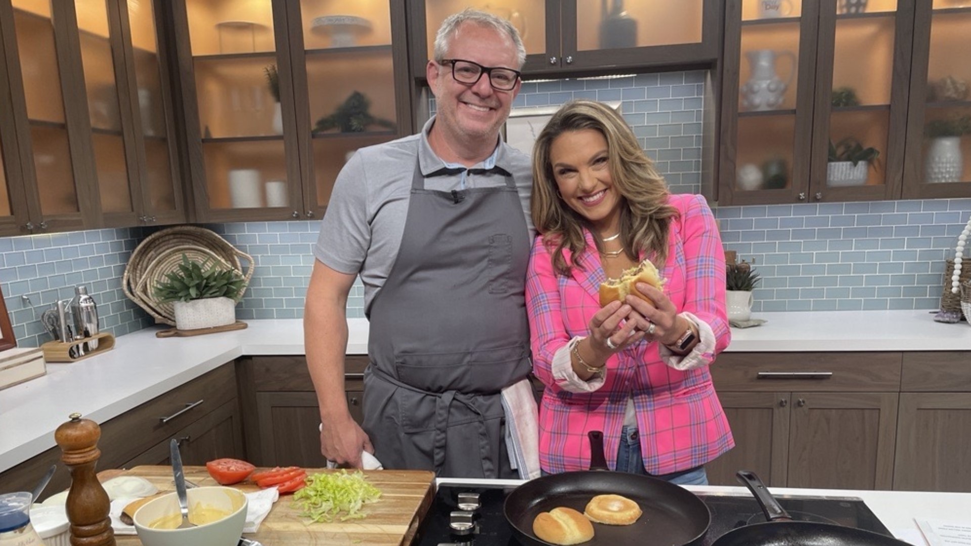 Chef Ethan Stowell joined the show to make a delicious burger and tells us about the upcoming Ballard Bites & Brews event benefiting Ballard Food Bank. #newdaynw