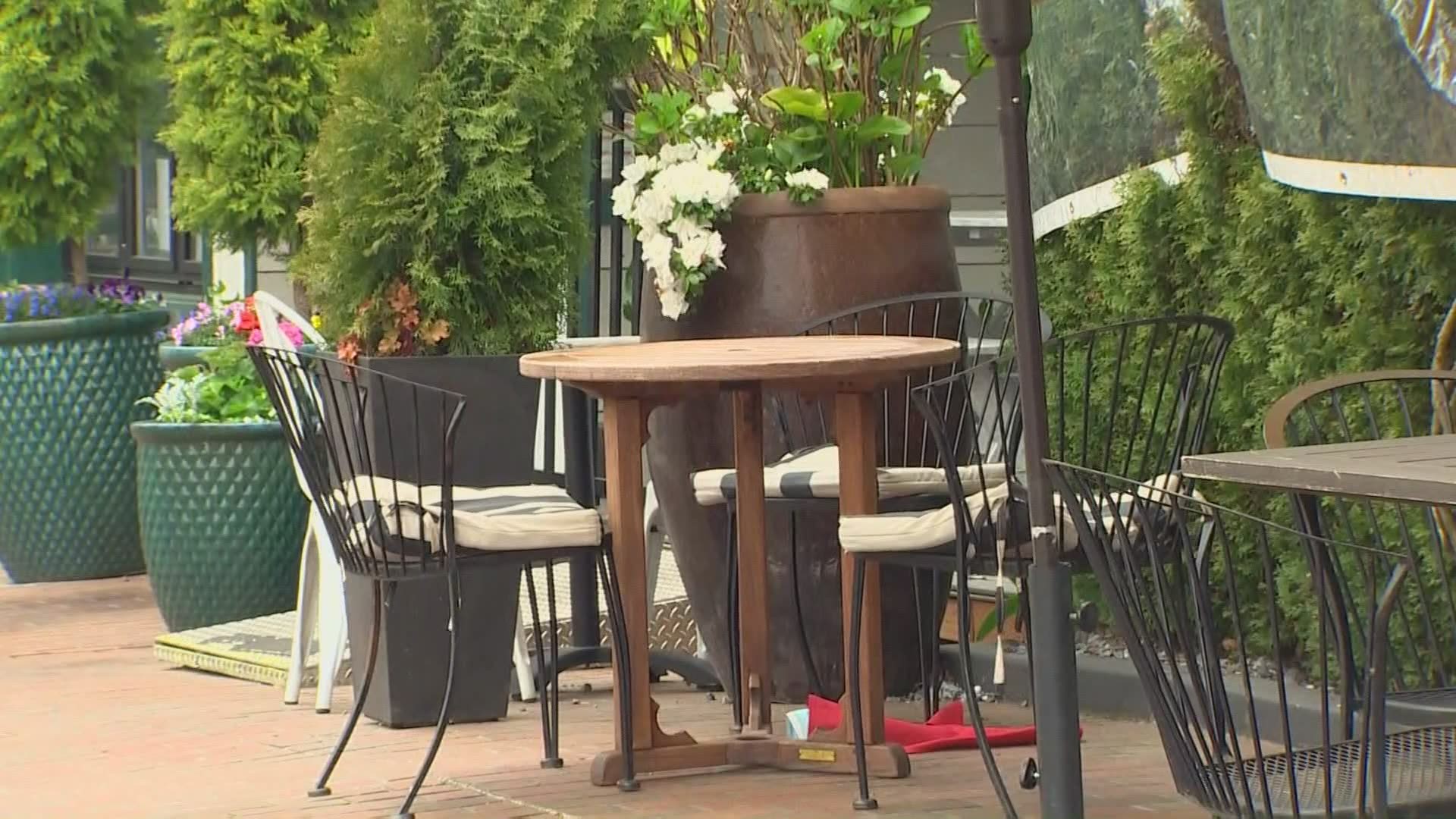 The City of Bellevue hopes to help its restaurants expand outdoor dining spaces as summer nears.