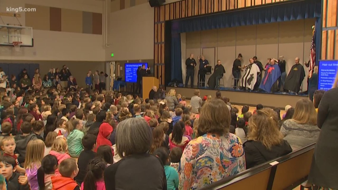 Shelton elementary students help support classmate fighting cancer